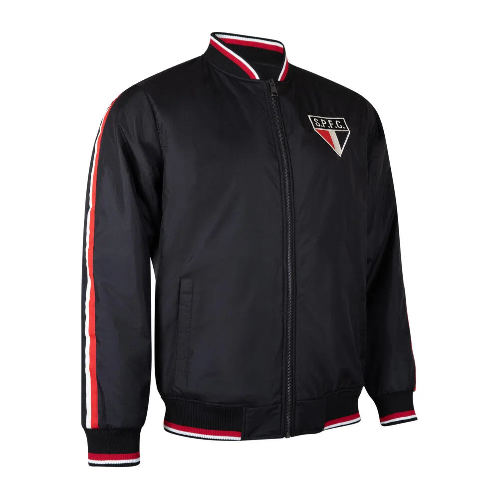 JAQUETA MASCULINA SÃO PAULO BOMBER VINTAGE