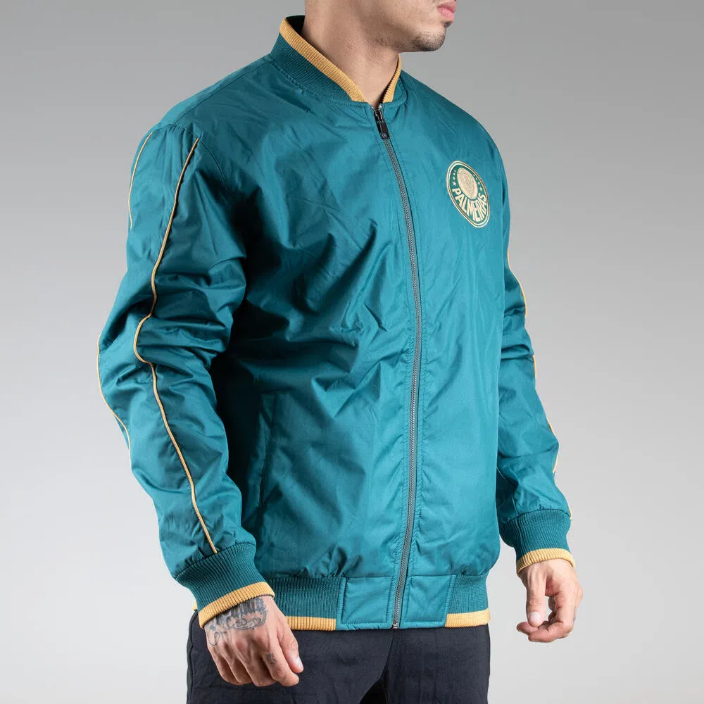 JAQUETA MASCULINA PALMEIRAS BOMBER GOLDEN