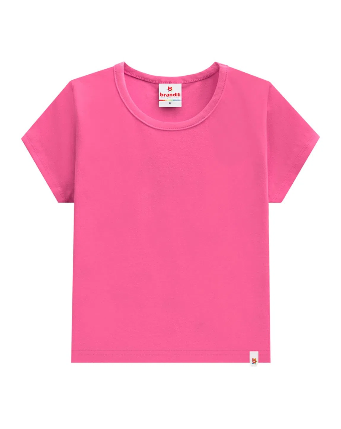 BLUSA BÁSICA INFANTIL MENINA DE COTTON BRANDILI - 1