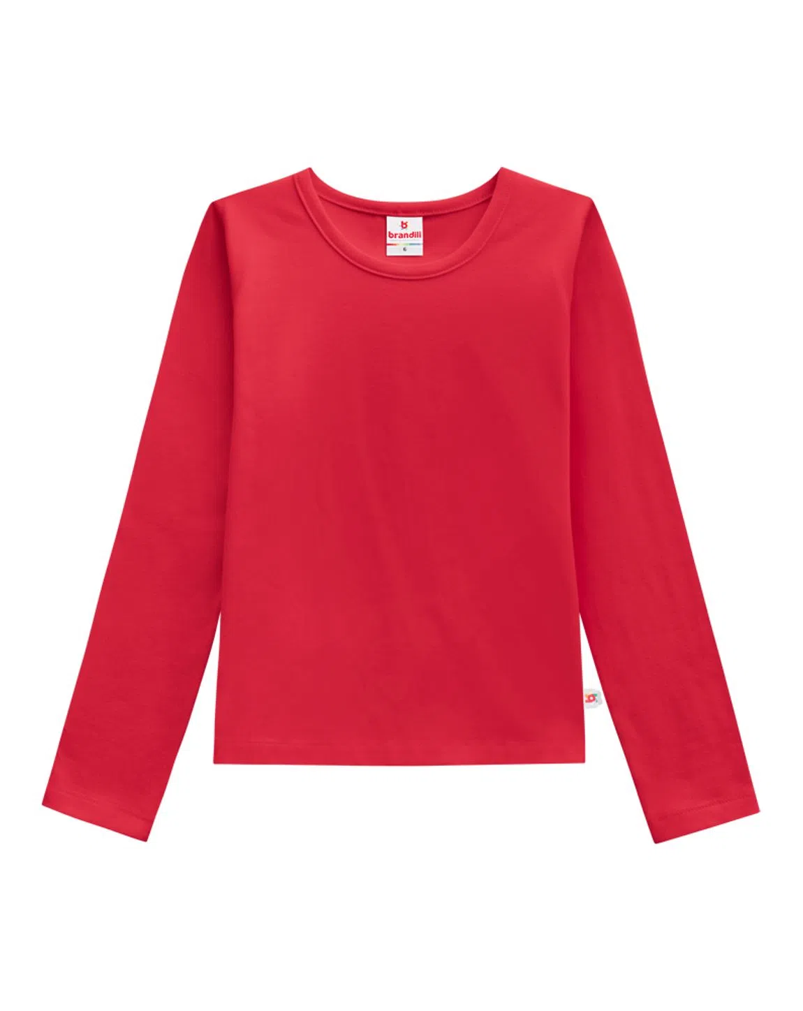 BLUSA BÁSICA INFANTIL MENINA DE COTTON BRANDILI