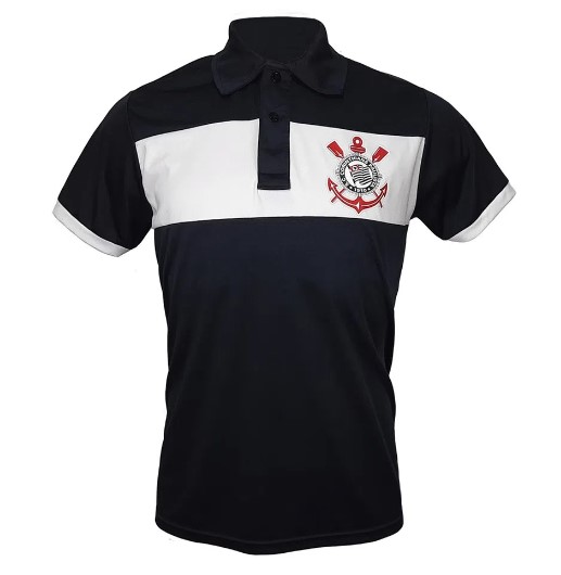 CAMISA CORINTHIANS POLO BASIC DRY SPR MASCULINA