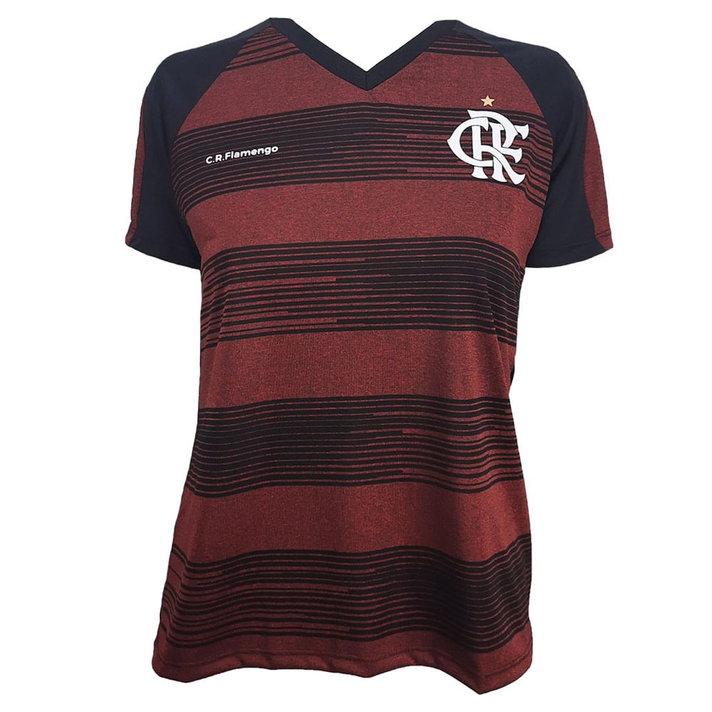 CAMISA FLAMENGO BRAZILINE MOTION FEMININA