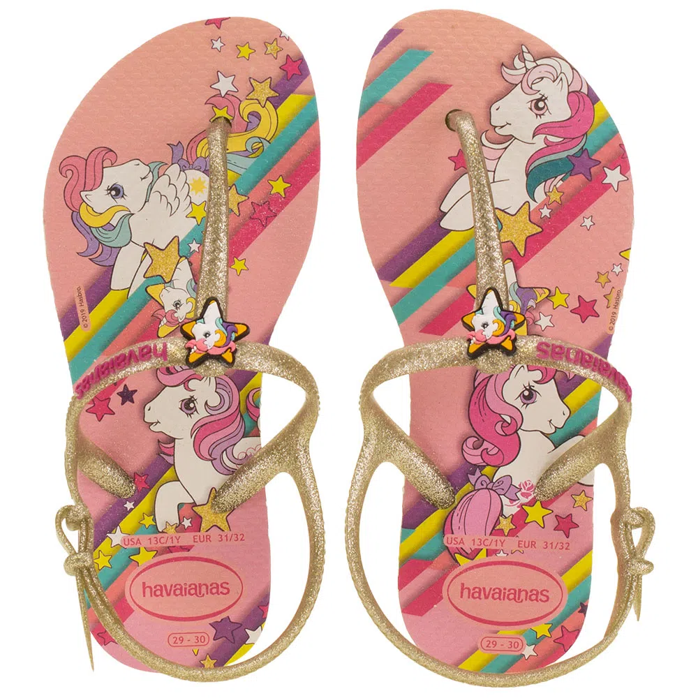 Chinelo Infantil Feminino KD Freed Slim Havaianas - 4144882 ROSA