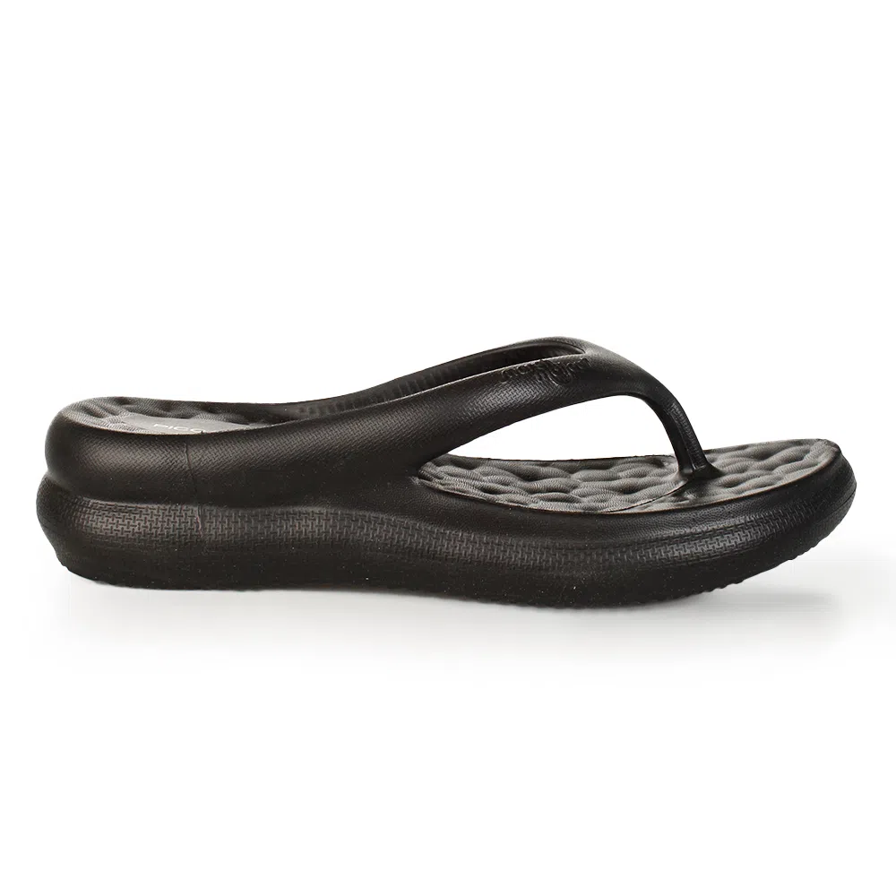 Chinelo Nuvem Piccadilly Marshmallow Preto - Feminino