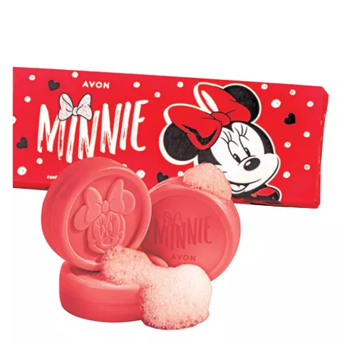 Kit 3 Sabonetes em Barra Minnie 3x50g