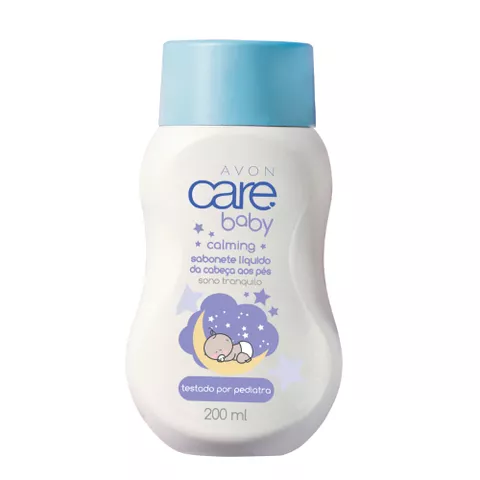 Sabonete Líquido Avon Care Baby Calming Cabeça aos Pés - 200ml