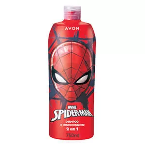 Shampoo e Condicionador Avon Marvel Spider-Man 2 em 1 - 750ml