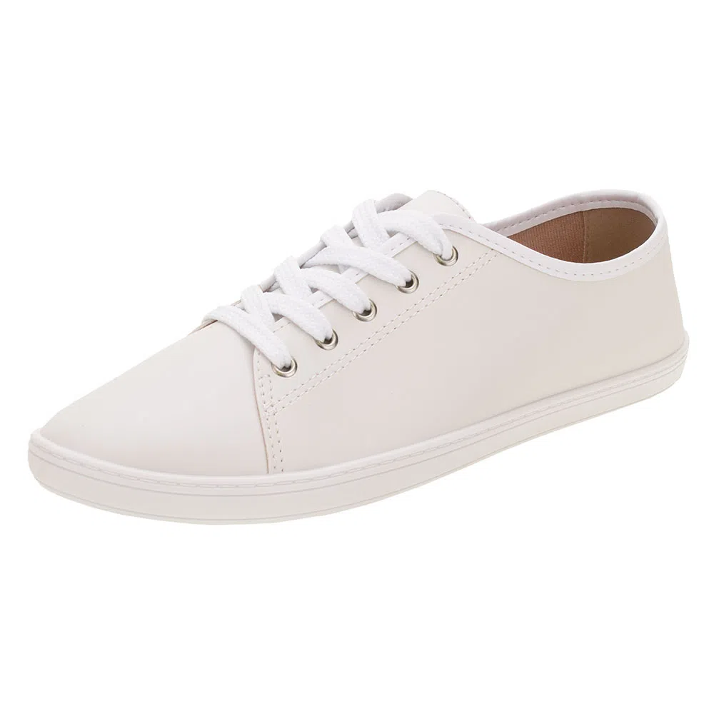 Tênis Feminino Casual Vivet - 5705100 BRANCO