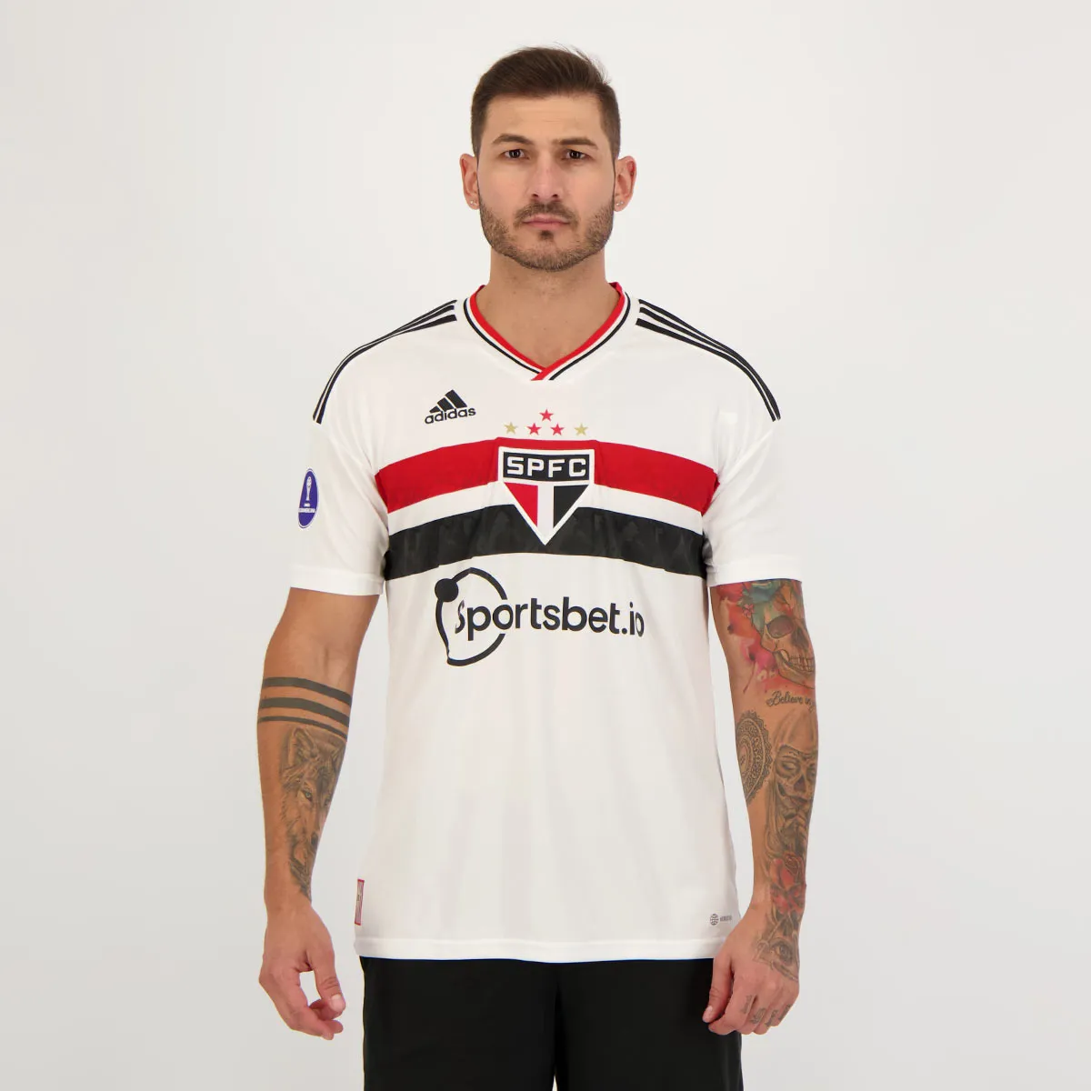 Camisa Adidas São Paulo I 2022 Sul-Americana