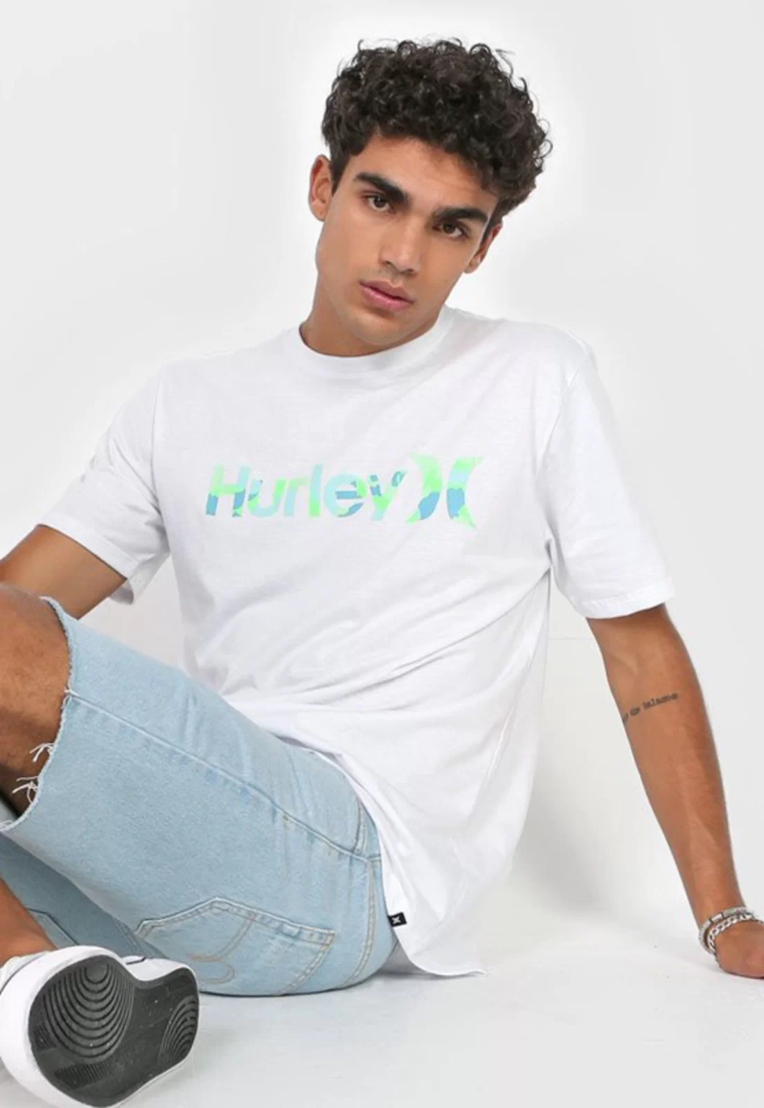 CAMISETA RUSTY CASSETTE VERDE