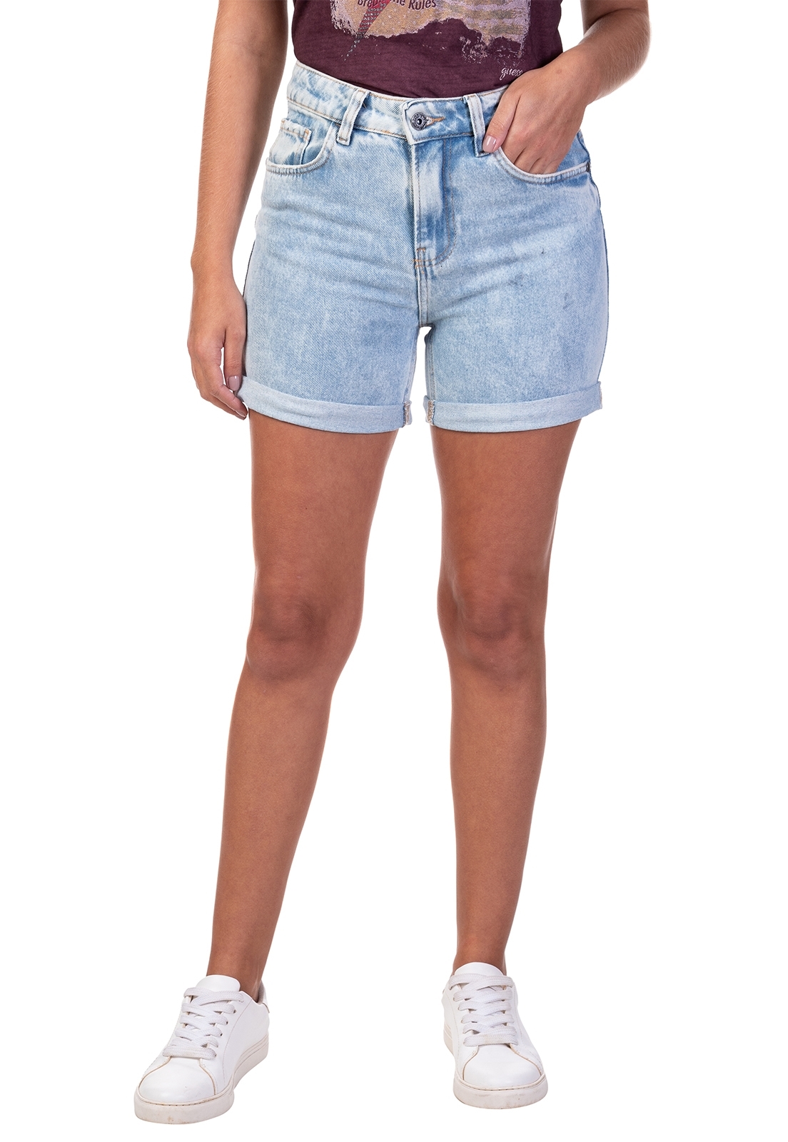 SHORTS JEANS BIKER GUESS